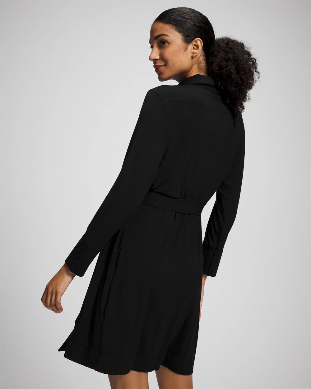 BLACK - Short Robe | Soma