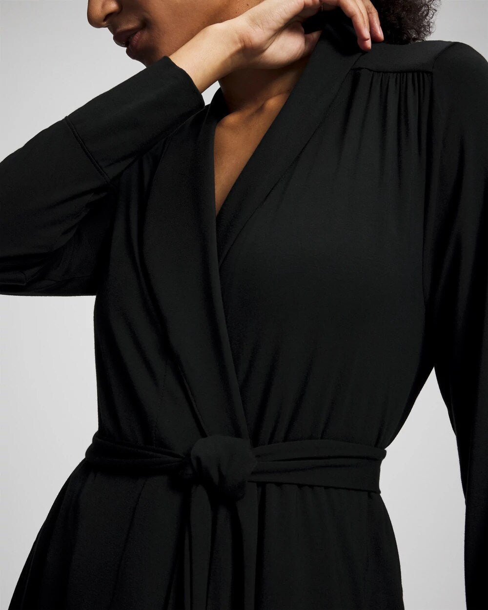 BLACK - Short Robe | Soma