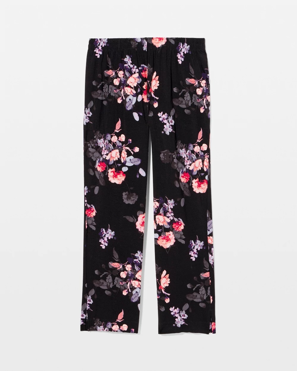 FLORAL DREAMS BLACK - Ankle Pajama Pants | Soma