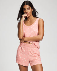 DREAMY DOT MID BLUSH PINK - Pajama Shorts | Soma