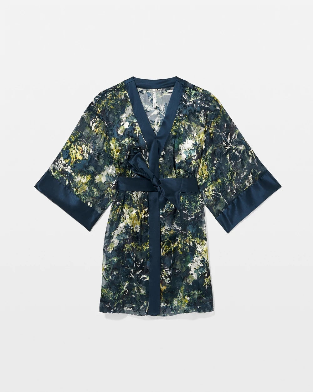FERN FANTASY DARK HARBOUR - Soma’s Sexiest Silk Burnout Robe | Soma