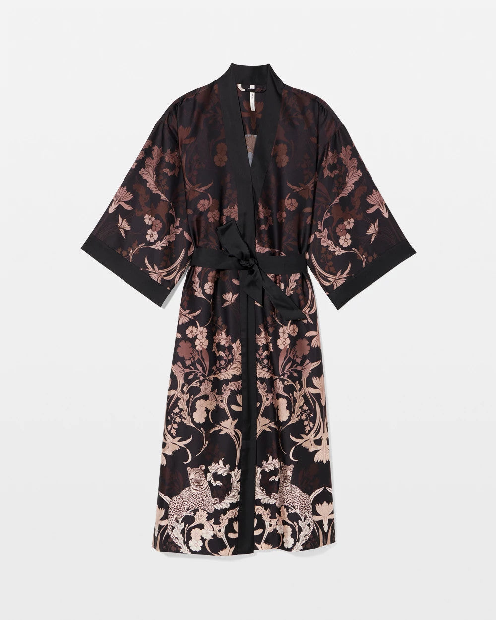 SAVANNA DAMASK BDR - Long Robe | Soma