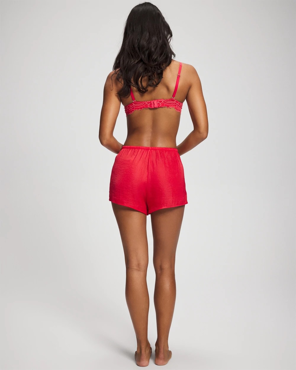 HEARTS DESIRE - Lace Trim Pajama Short | Soma