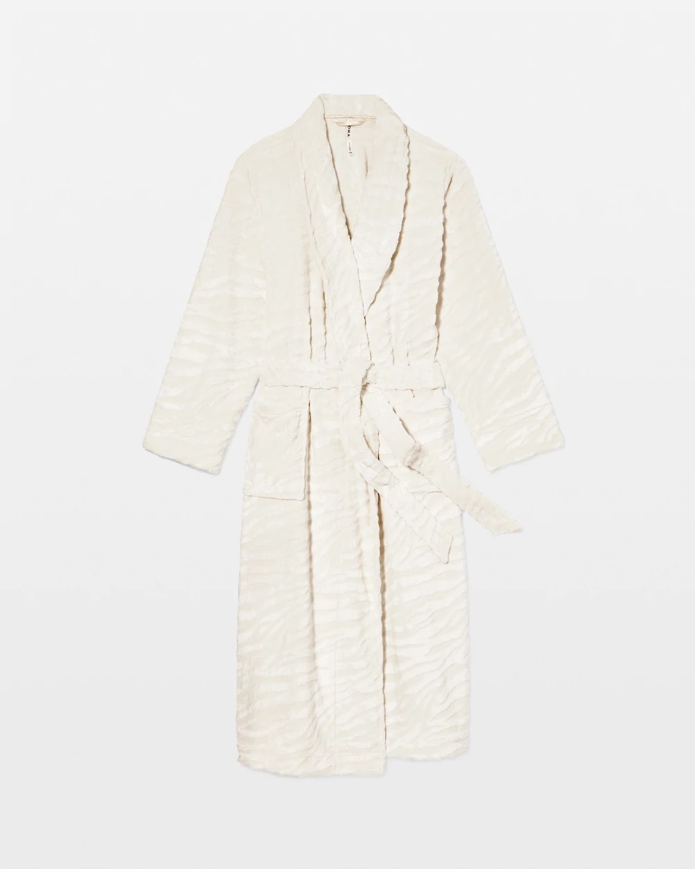 CHAMPAGNE DREAMS - Textured Plush Long Robe | Soma