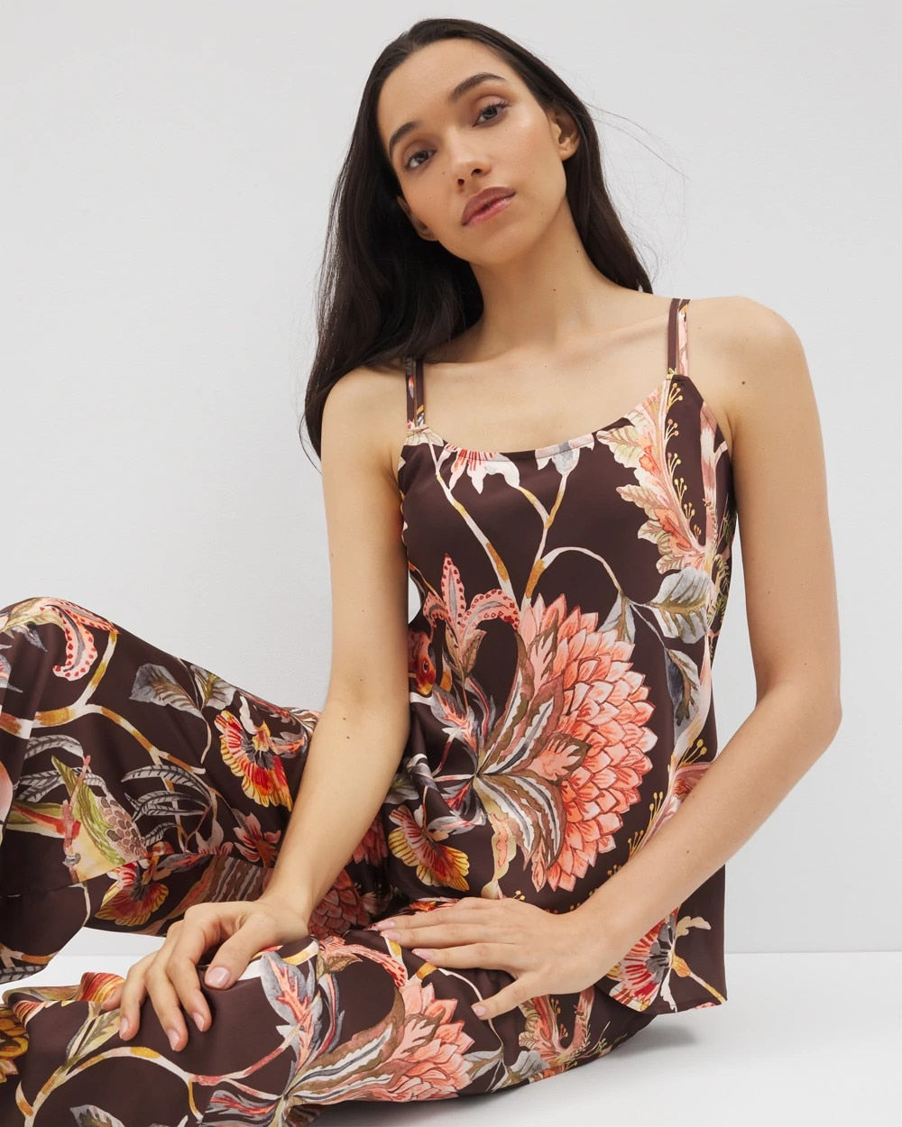 PARROT-DISO PLUME G FR - Double Strap Pajama Cami | Soma