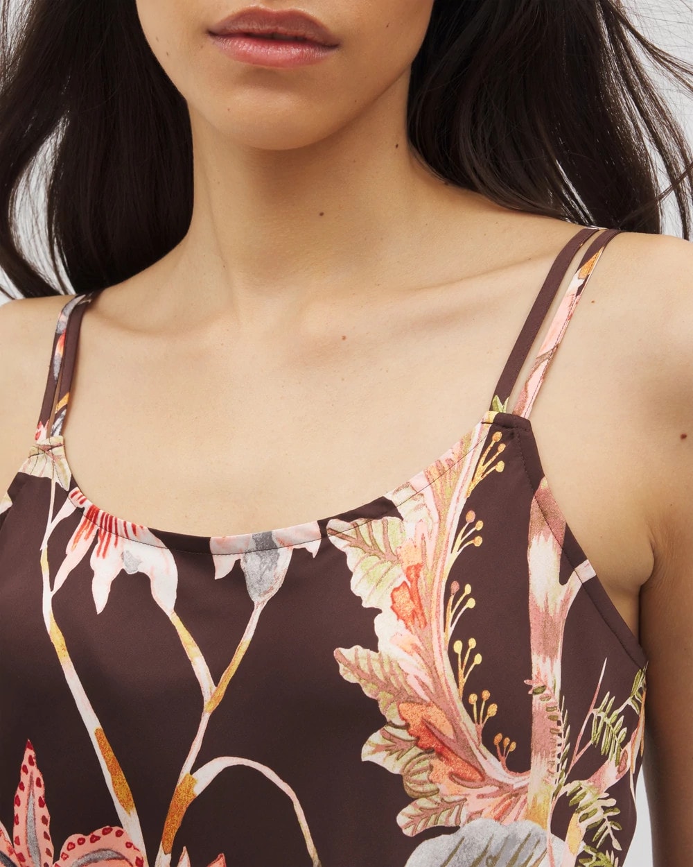 PARROT-DISO PLUME G FR - Double Strap Pajama Cami | Soma