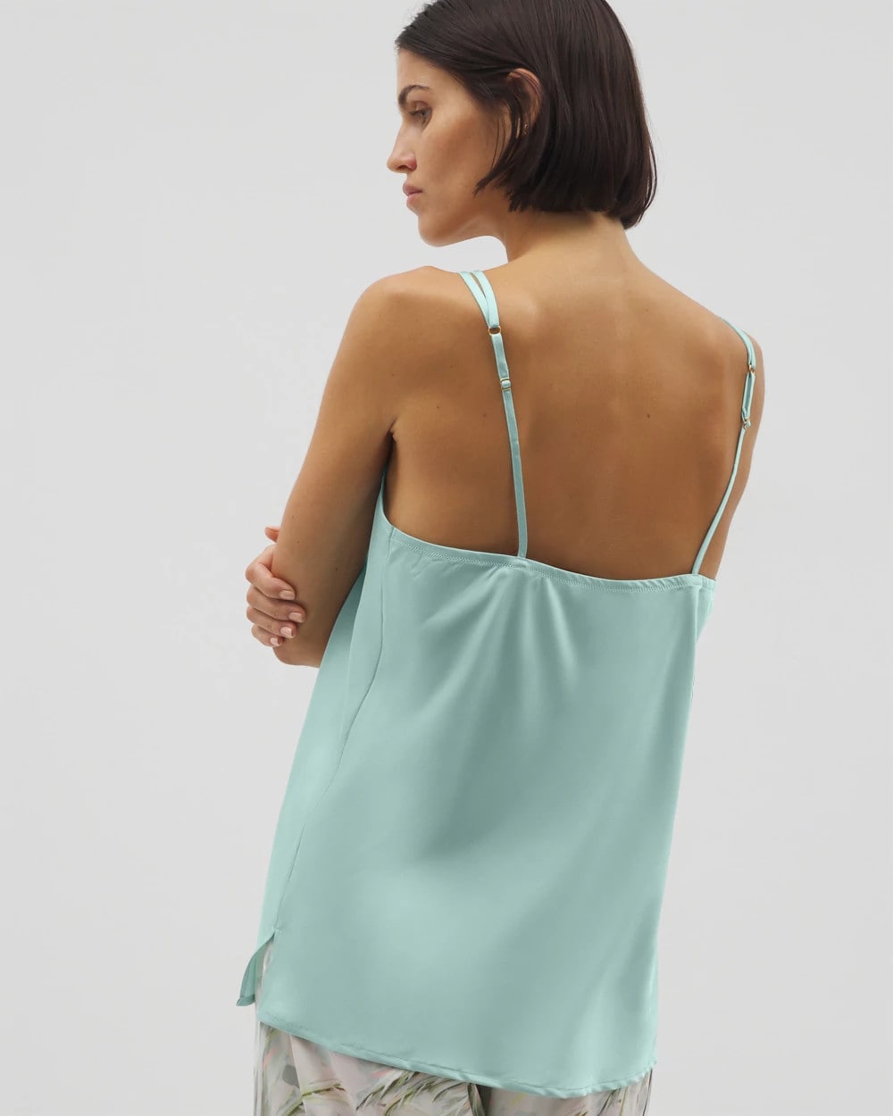 HARBOR GREEN - Double Strap Pajama Cami | Soma
