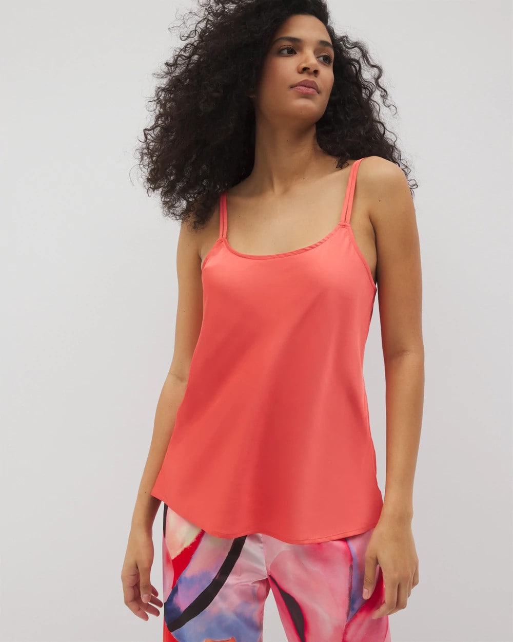 DEEP SEA CORAL - Double Strap Pajama Cami | Soma