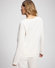 SHEA - Essential Terry V-Neck Sweatshirt | Soma