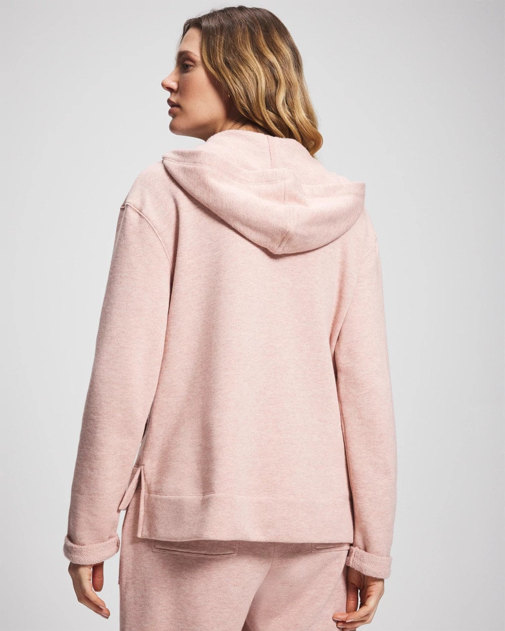 HEATHER CLAY - Cotton Terry Hoodie | Soma