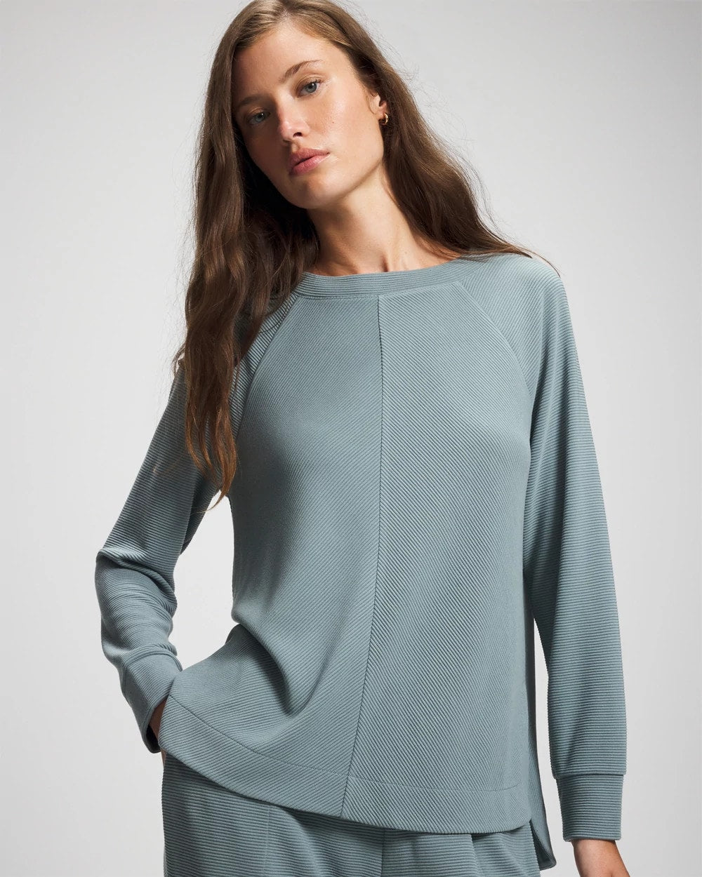 BLUE INSTINCT - Ottoman Sweatshirt | Soma