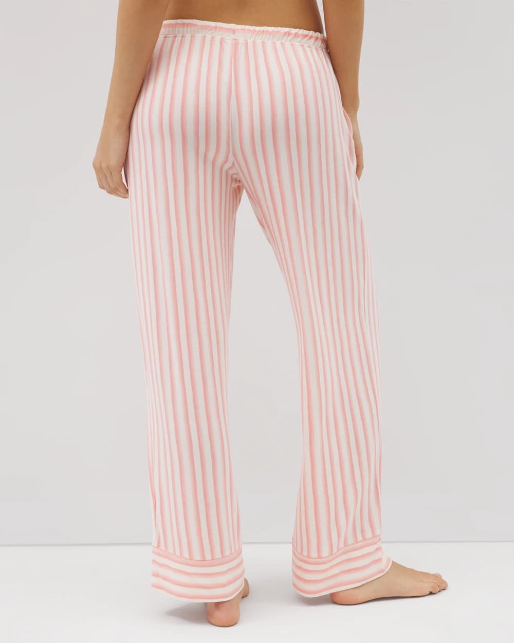 SUNNY STRIPES CHAMPAGNE - Printed Pajama Pants | Soma