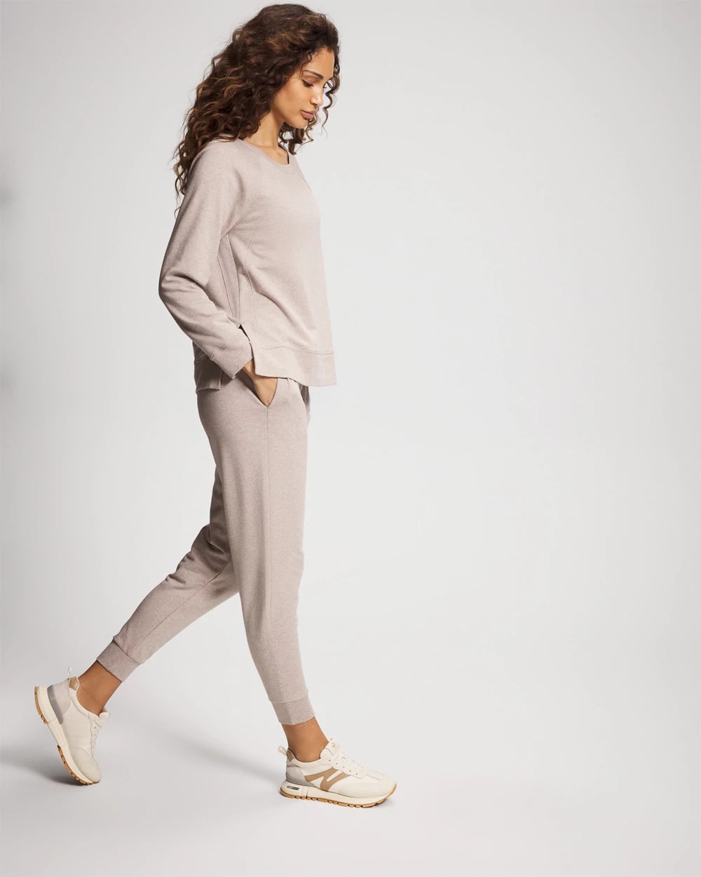 HEATHER MINK - Essential Terry Jogger | Soma