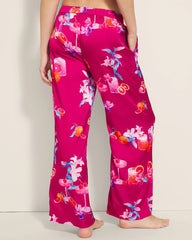 ORANGE YOU GLAD PINK COSM - Piped Pajama Pant | Soma