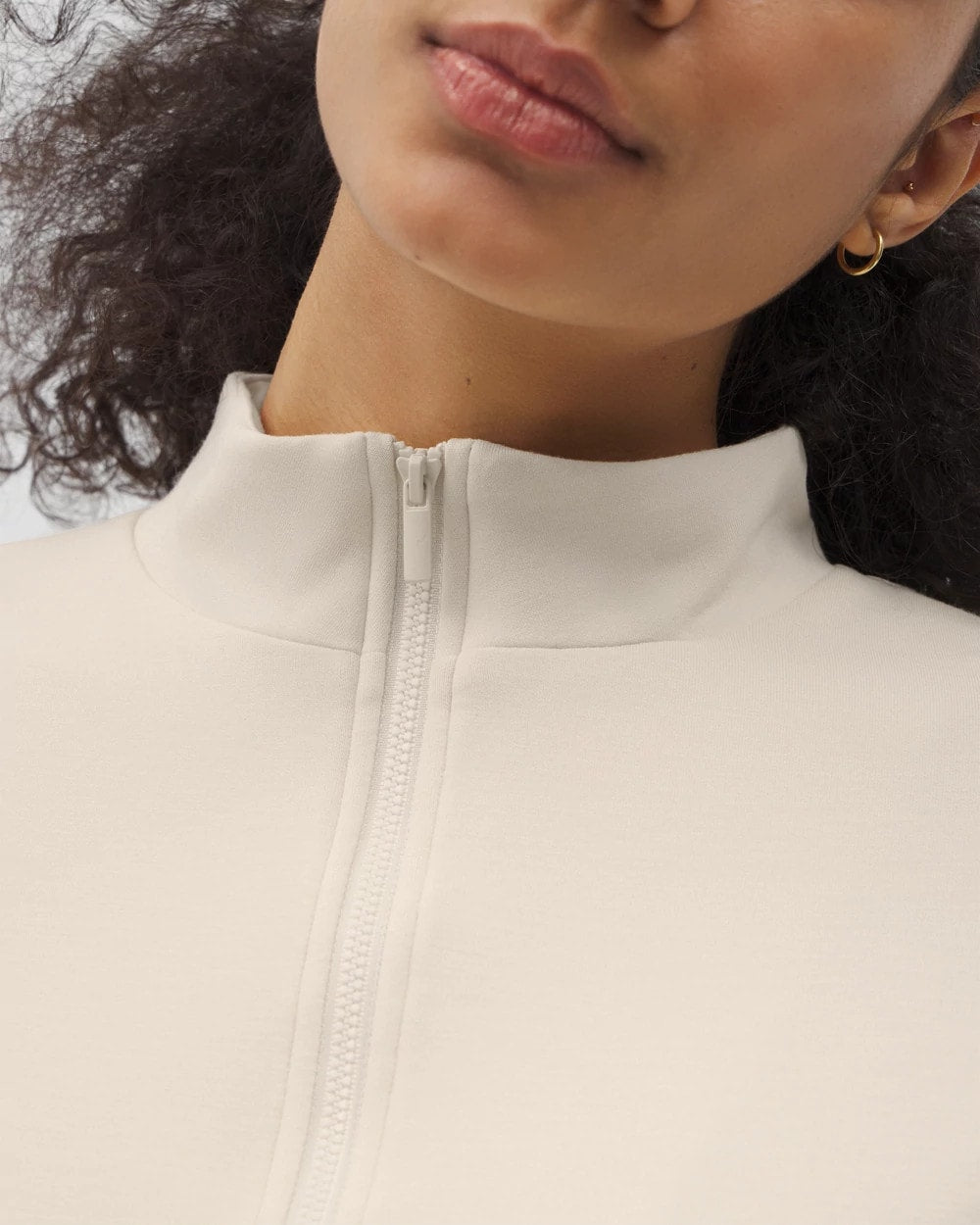 PARCHMENT - Quarter Zip Top | Soma