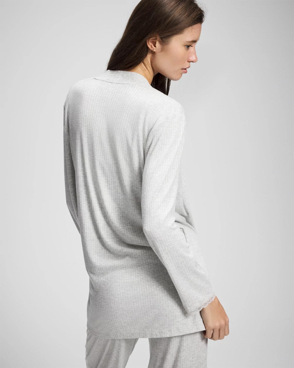 HEATHER FROST - Pointelle Pajama Cardi | Soma