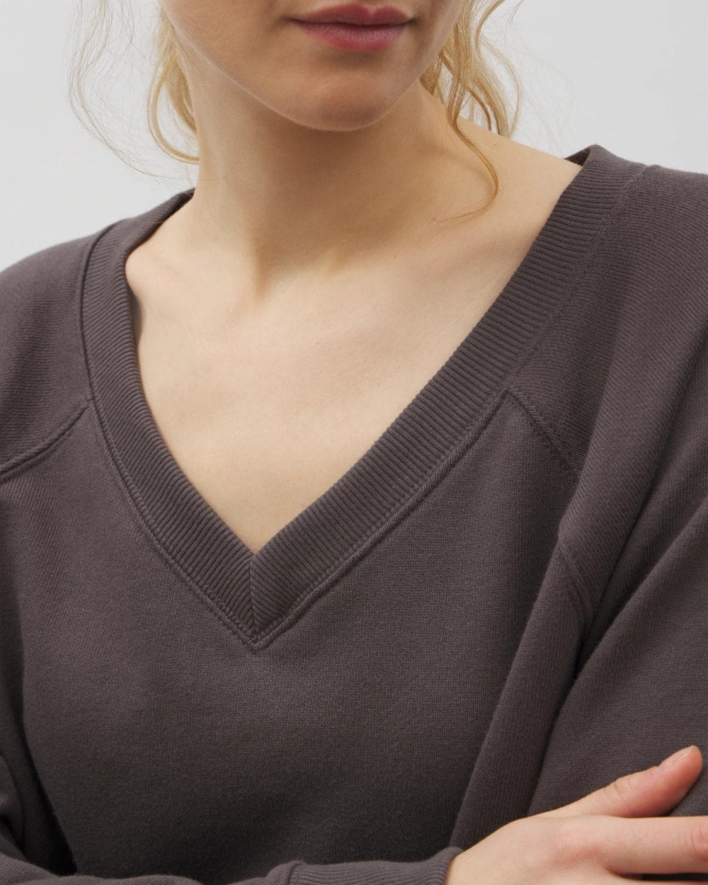 GALAXY GRAY - V-Neck Sweatshirt | Soma