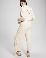 PARCHMENT - Cable Knit Plush Ankle Pant | Soma