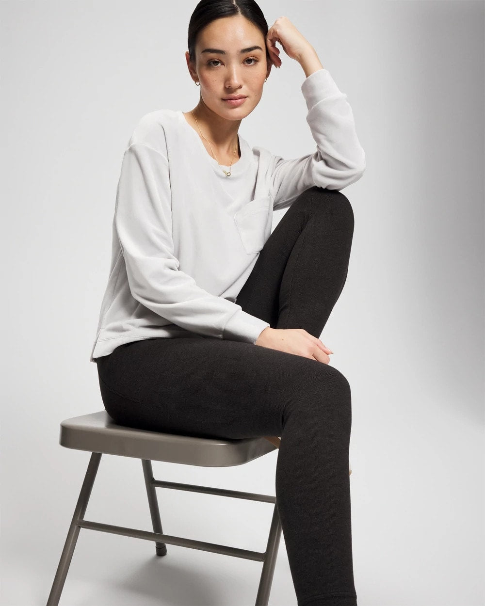 HEATHER CHARCOAL - Cozy Lounge Legging | Soma