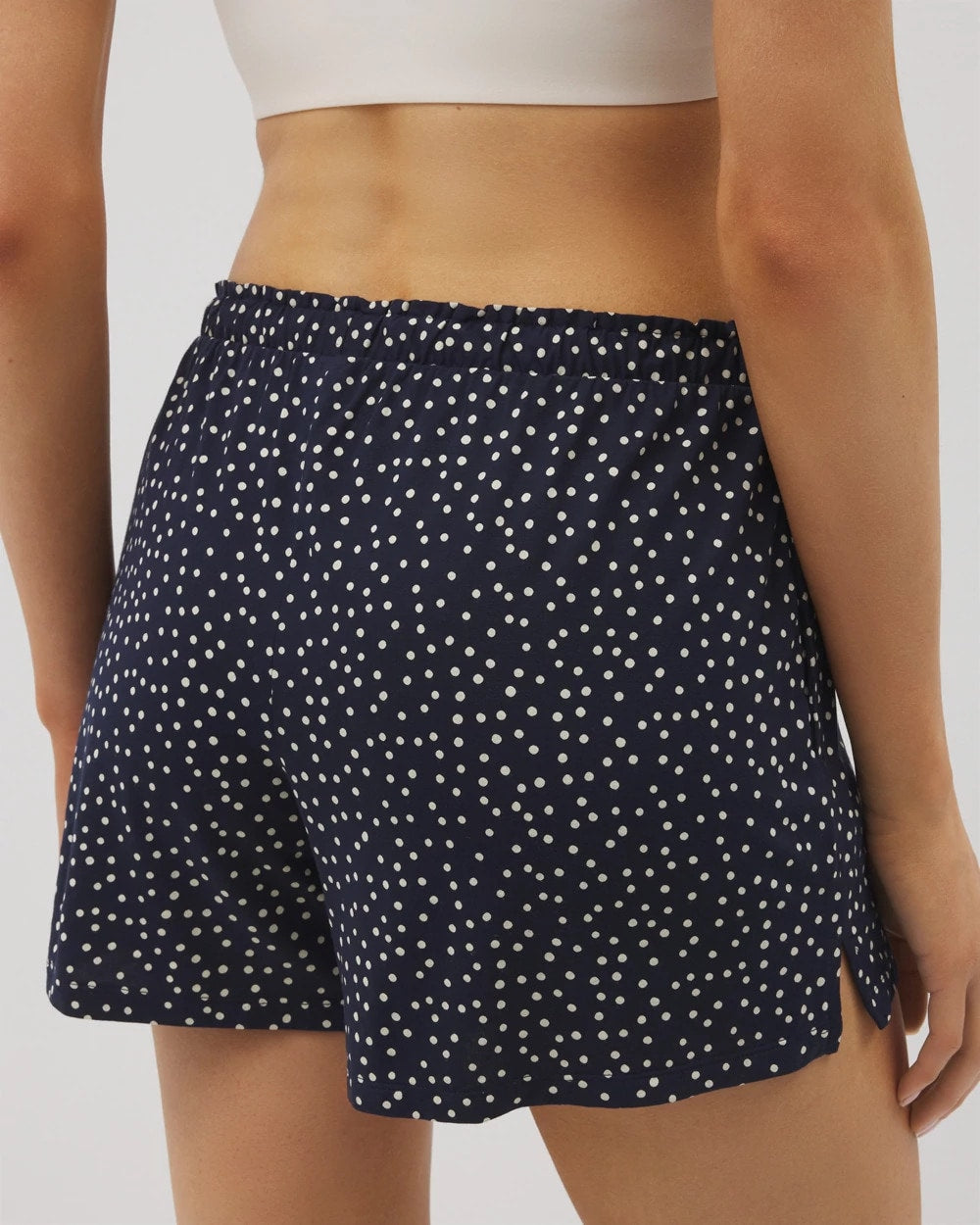 DOT OBSESSED NAVY - Pajama Shorts | Soma
