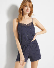 SHINE ON DOT NAVY - Pajama Shorts | Soma