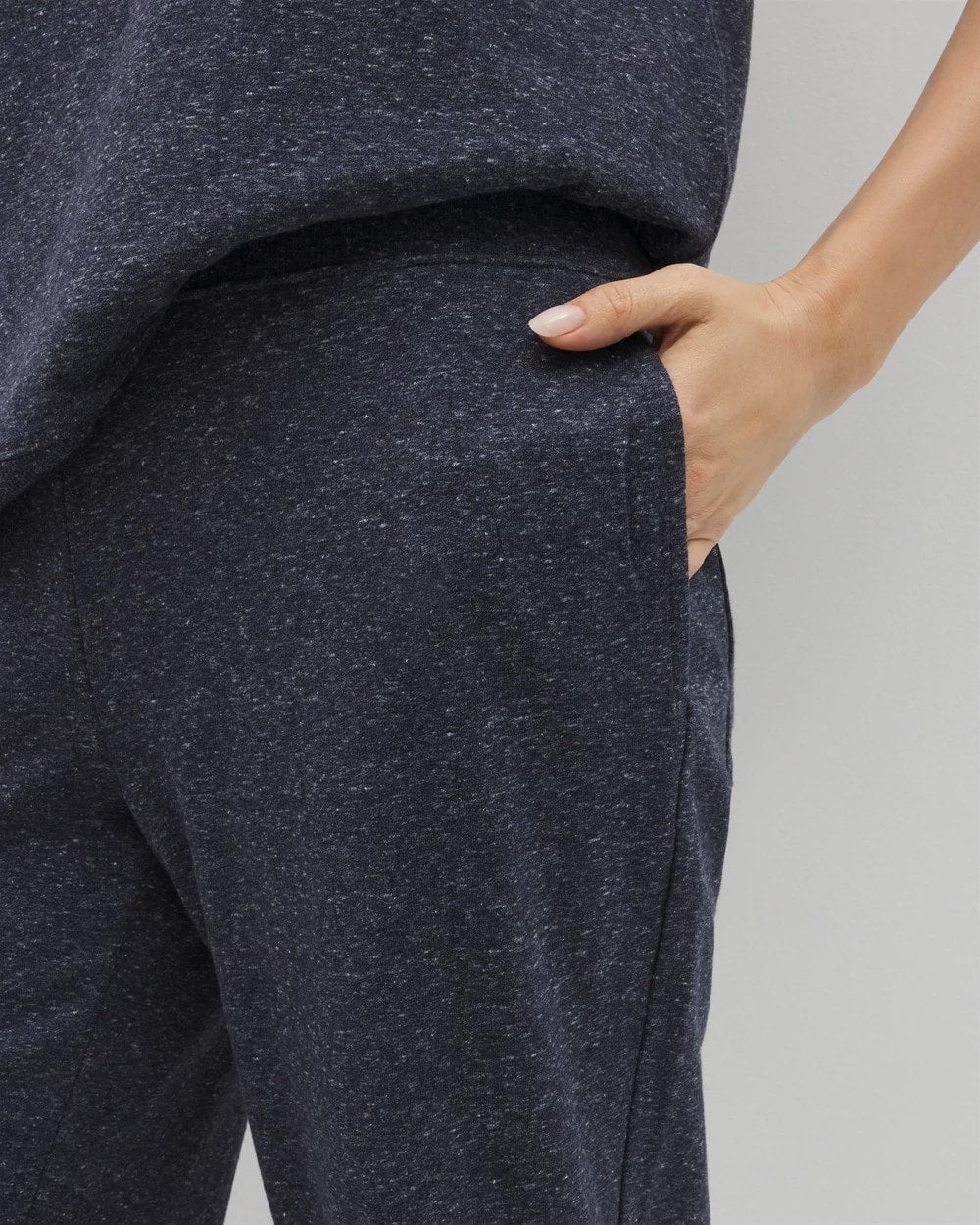 HEATHER ECLIPSE - Wide Leg Crop Pant | Soma