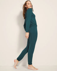 DEEP TEAL - Banded Ankle Pajama Pant | Soma