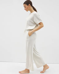 HEATHER CRYSTAL - Sweater Wide-Leg Crop Pant | Soma