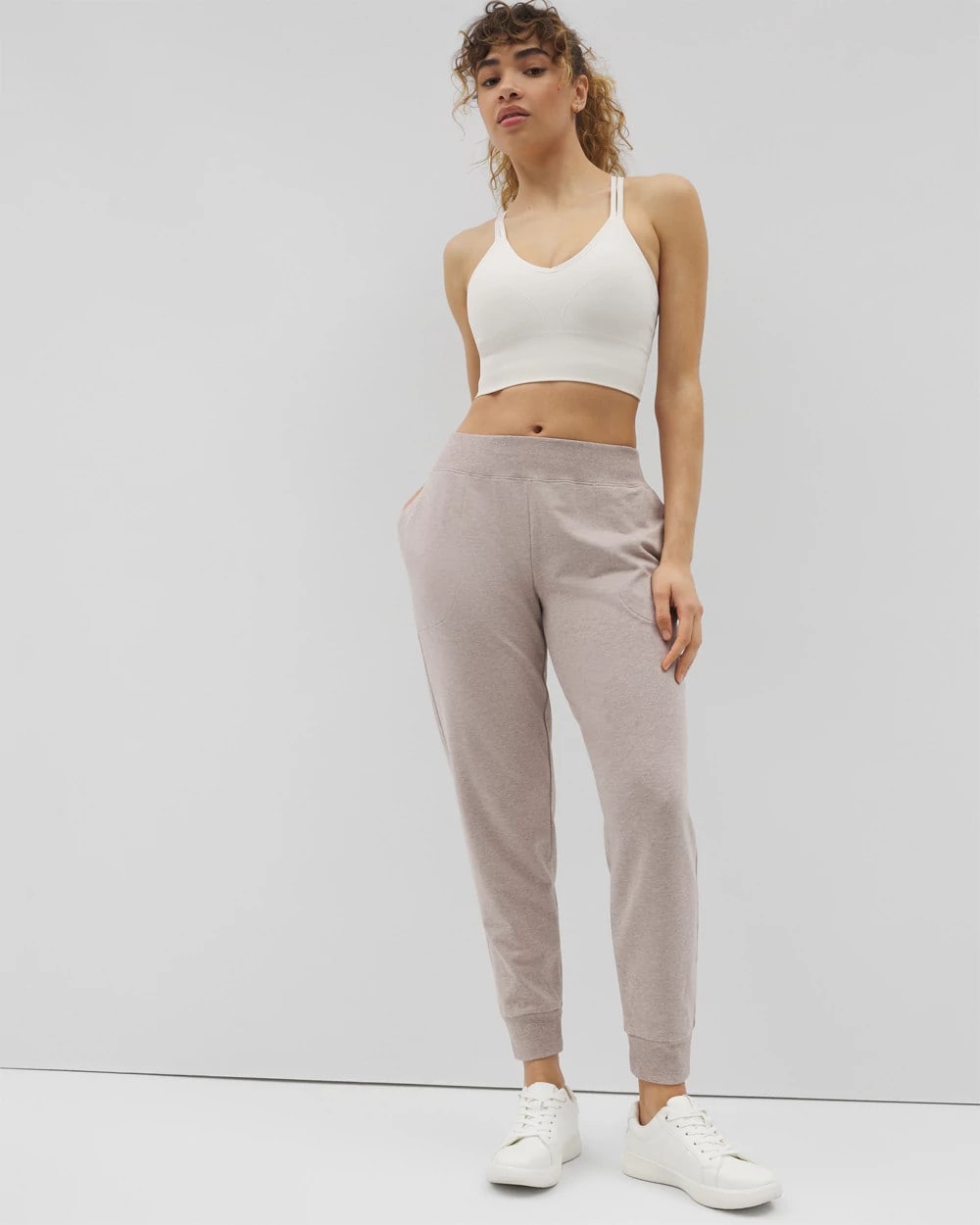 HEATHER MINK - Essential Terry Jogger | Soma