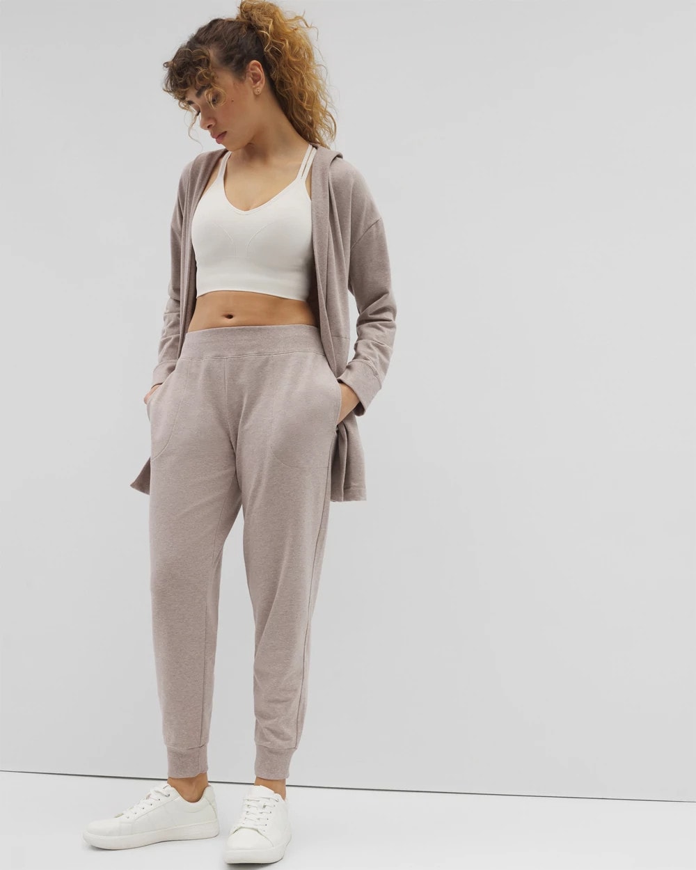 HEATHER MINK - Essential Terry Jogger | Soma