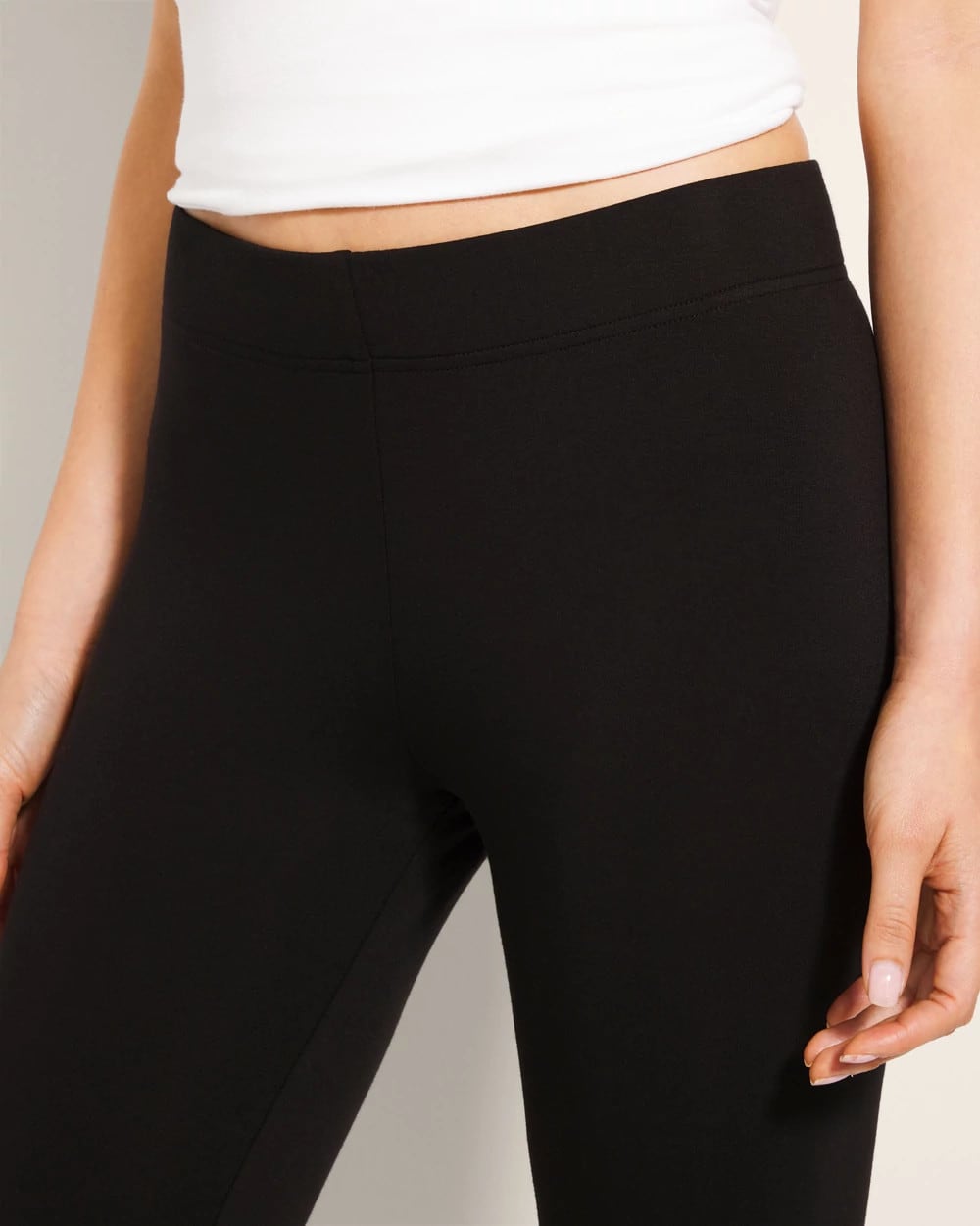 BLACK - Crop Leggings | Soma