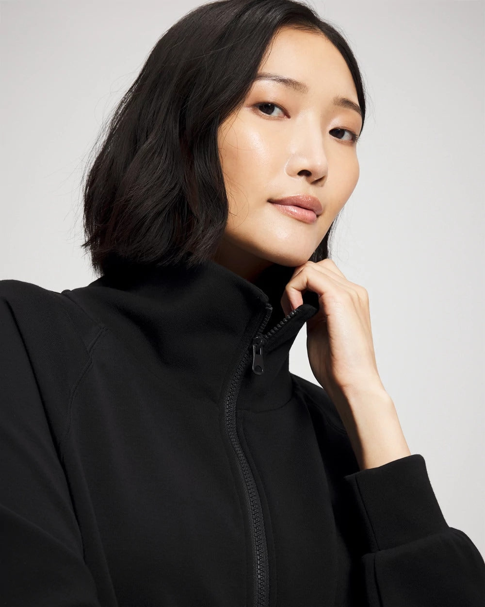 BLACK - Modern Modal Jacket | Soma
