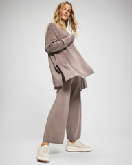 HEATHER FAWN - Premier Knit Sweater Wrap | Soma