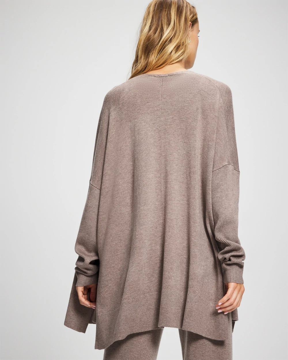 HEATHER FAWN - Premier Knit Sweater Wrap | Soma
