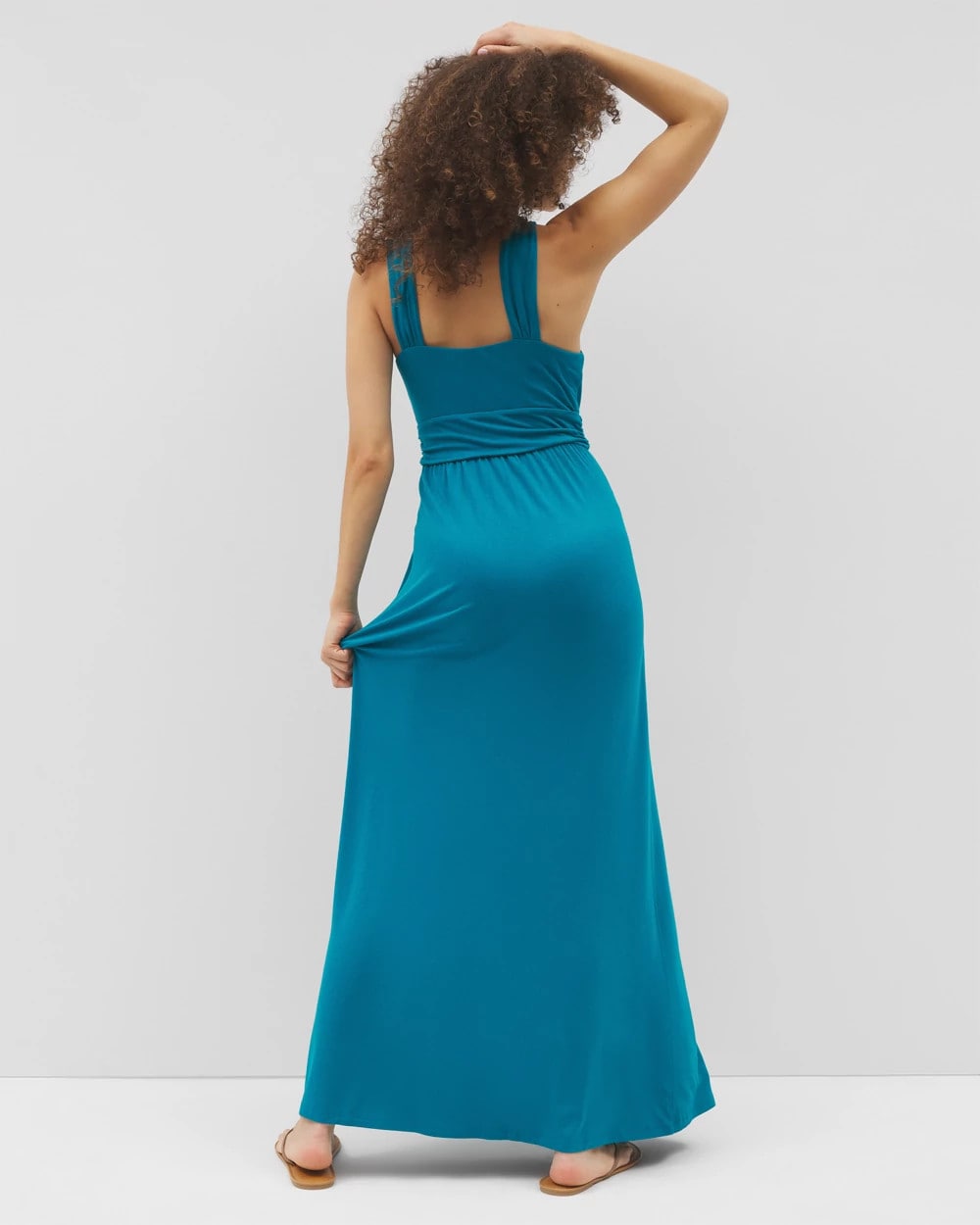 DEEP POSEIDON - Bayside Halter Maxi Bra Dress | Soma