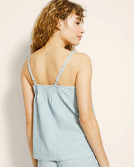 IDYLLIC BLUE CROSSDYE - Pajama Cami | Soma