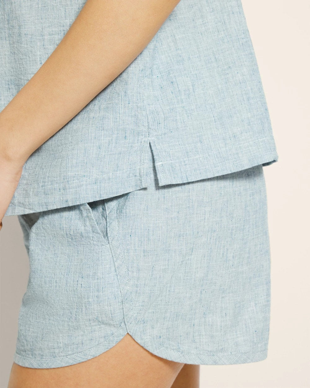 IDYLLIC BLUE CROSSDYE - Pajama Cami | Soma