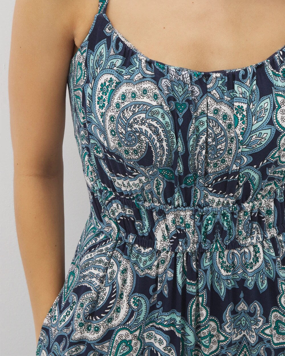 SHOW OFF PAISLEY NAVY - Paradiso Maxi Bra Dress | Soma