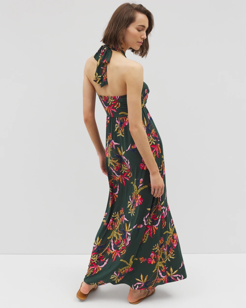 SUNRISE FLORA M EMERALD - Retreat Maxi Bra Dress | Soma