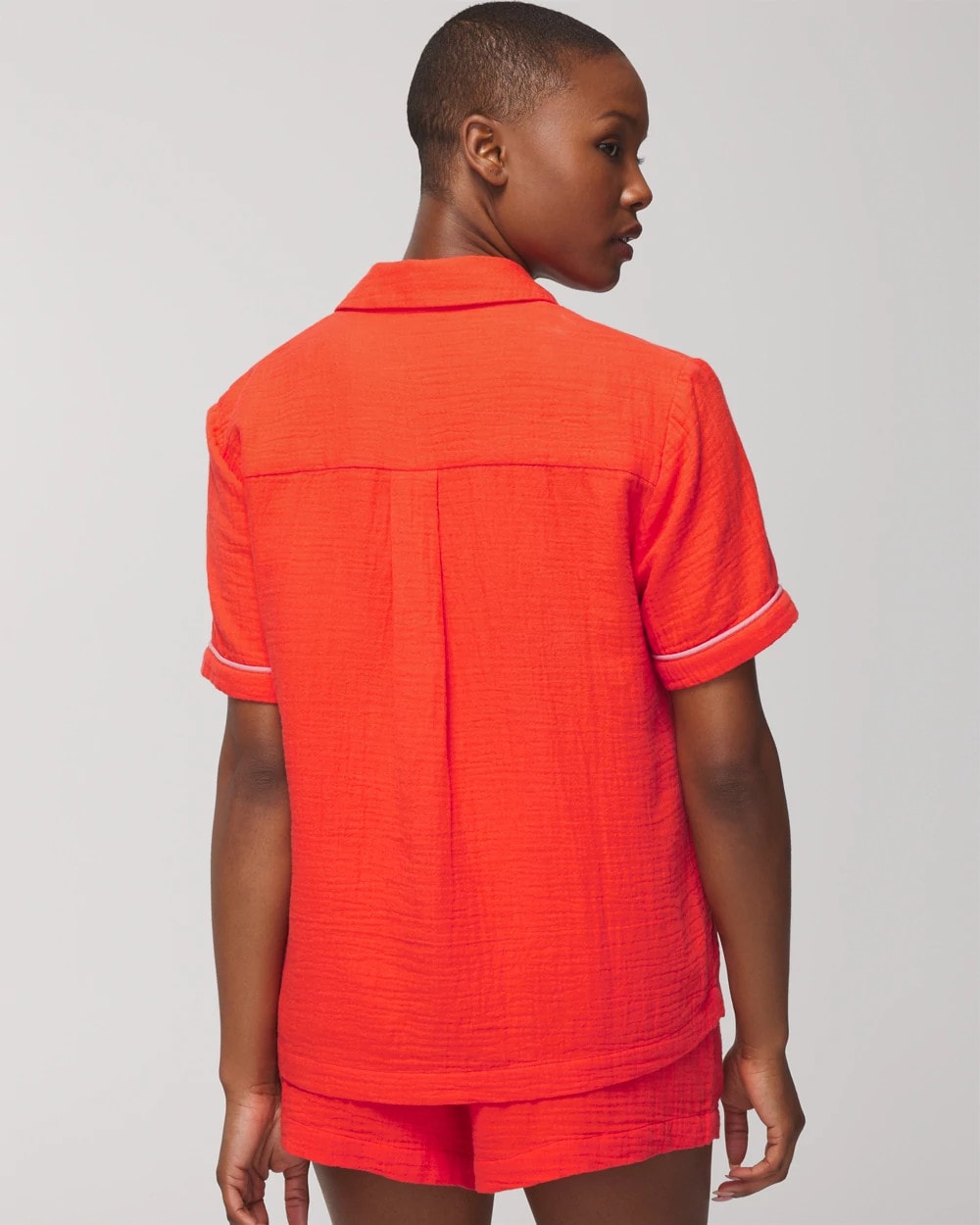 ISLAND GUAVA - Short-Sleeve Pajama Top | Soma