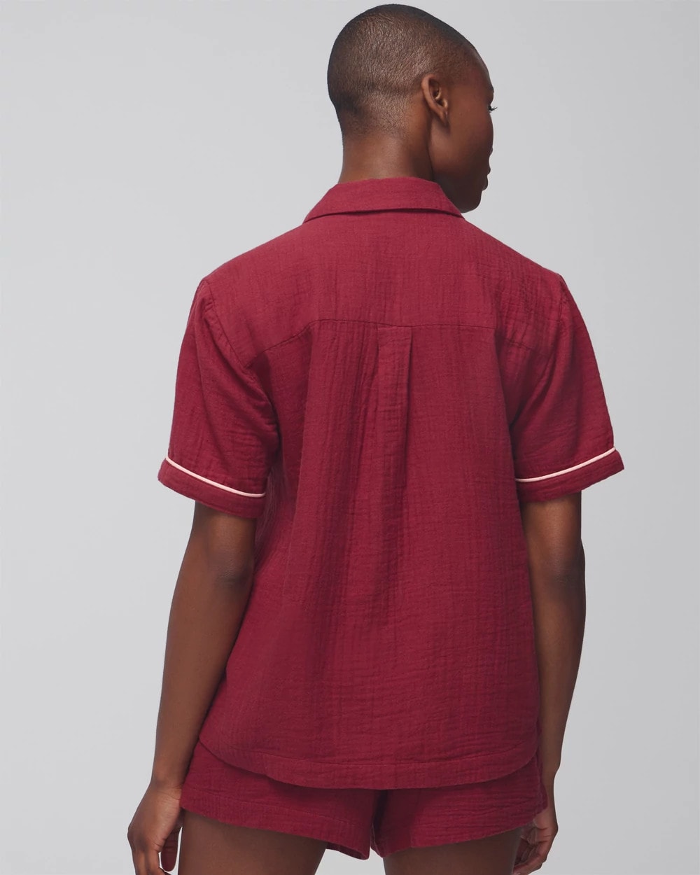 VERMILLION - Short-Sleeve Pajama Top | Soma