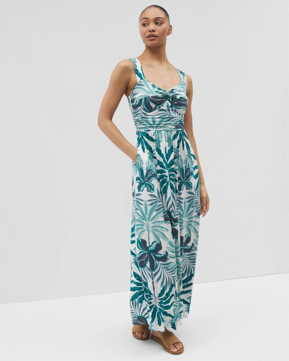 TROPIC TWIST ALLOVER - Bahia Maxi Bra Dress | Soma
