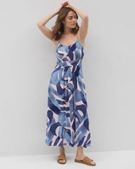 TROPICAL BREEZE GRAND SKY - Soft Jersey Paradiso Midi Bra Dress | Soma
