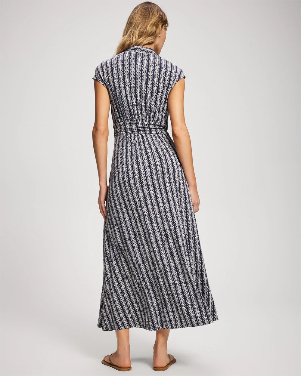 BELLE STRIPE NAVY - Serenity Maxi Bra Dress | Soma