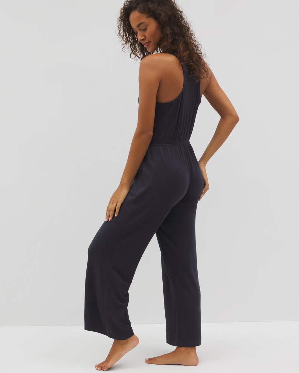POLAR NIGHT - Lightweight Terry Crop Jumpsuit | Soma