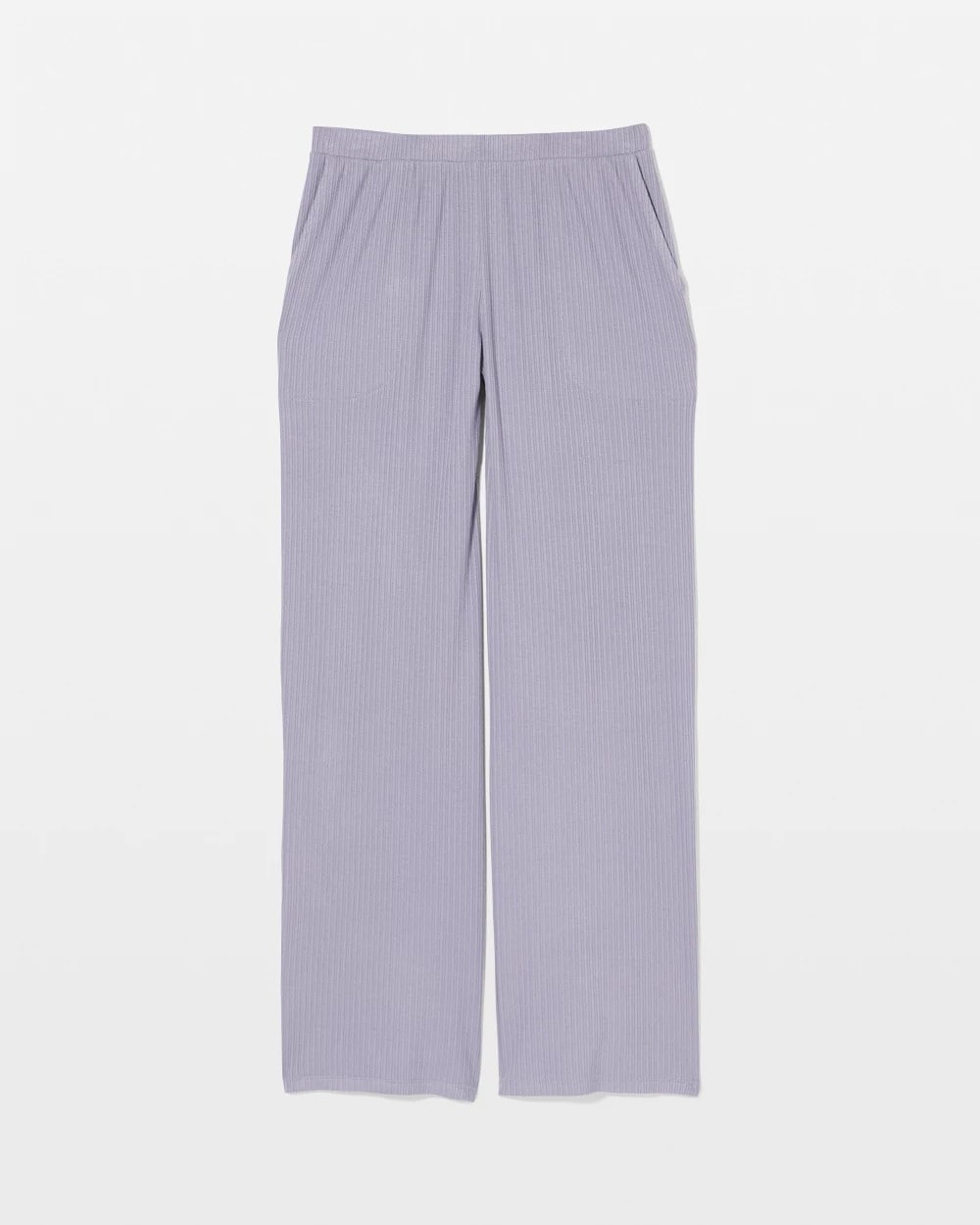 LAVENDER CLOUD - Pointelle Wide Leg Pajama Pant | Soma