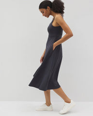 POLAR NIGHT - Lounge Square Neck Midi Dress | Soma