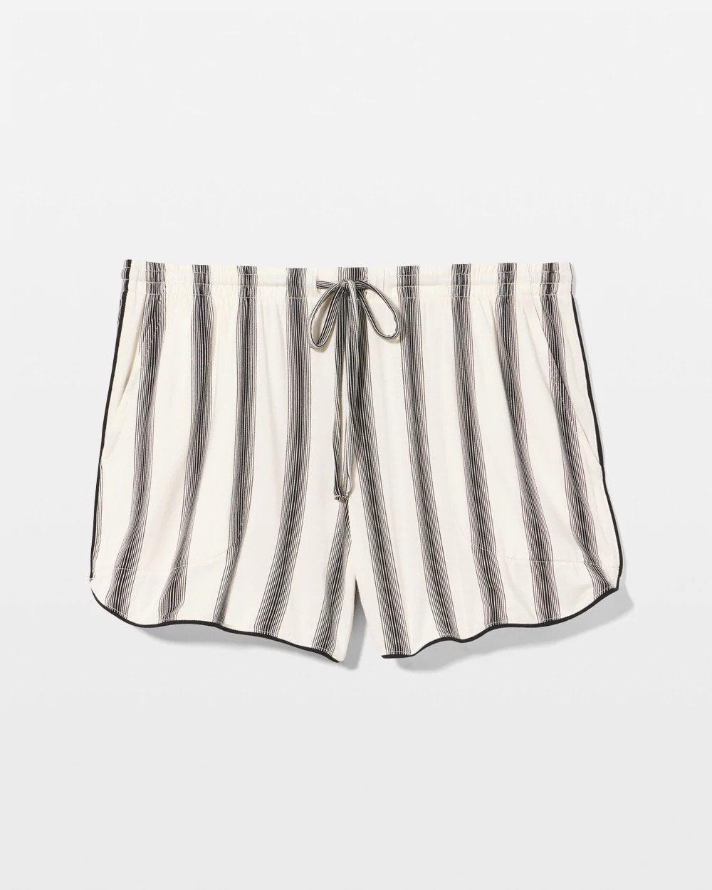 HAMPTON STRIPE BLACK - Printed Pajama Shorts | Soma