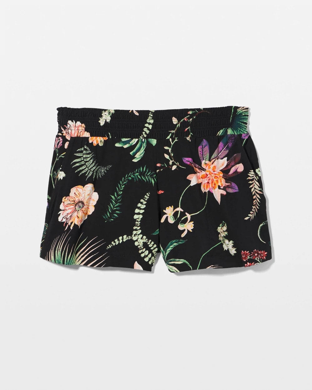 PARADISE PLUMES BLACK - Pajama Shorts | Soma
