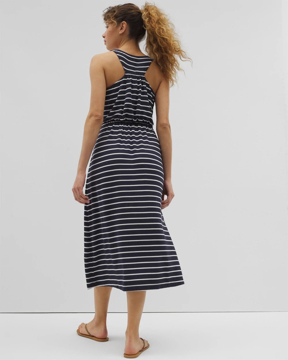 FUNDAMENTAL POLAR COCO - Lightweight Terry Lounge Midi Dress | Soma